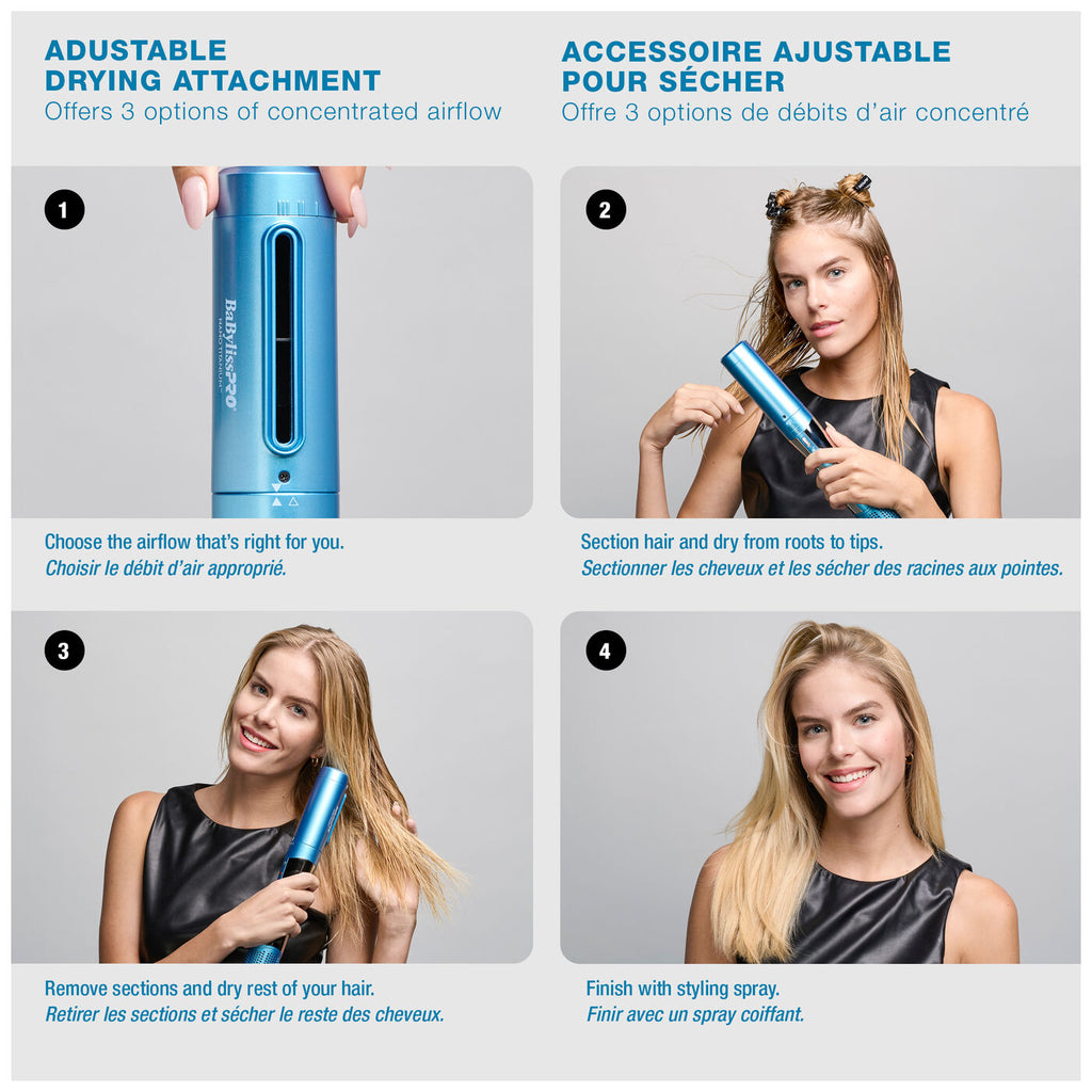 BaBylissPRO® STYLE/SWITCH™ Ionic Multi-Styler & Dryer