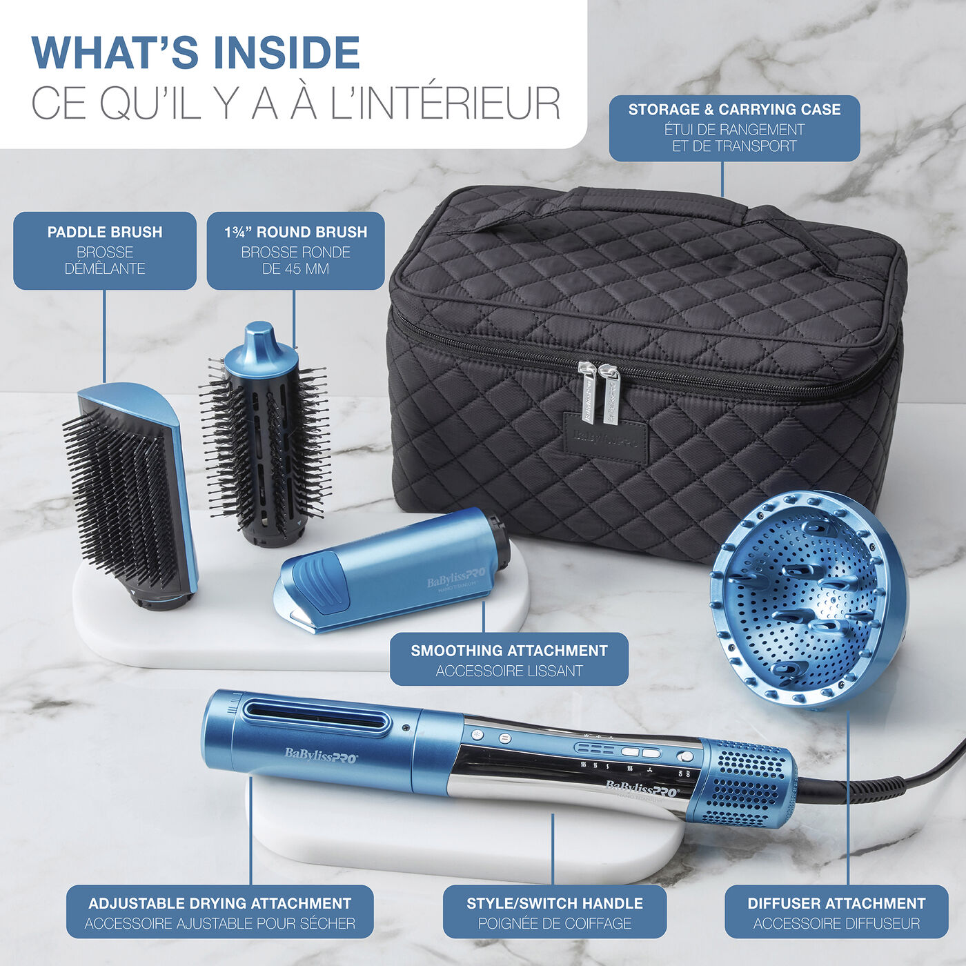 BaBylissPRO® STYLE/SWITCH™ Ionic Multi-Styler & Dryer